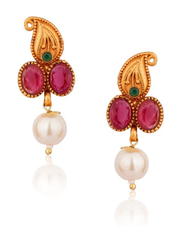 GOLD TOPS WITH PEARL