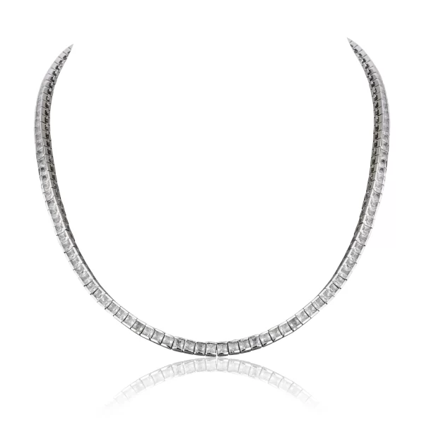 SINGLE LINE CZ NECKLACE