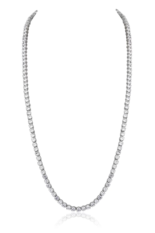 LONG SINGLE LINE CZ NECKLACE