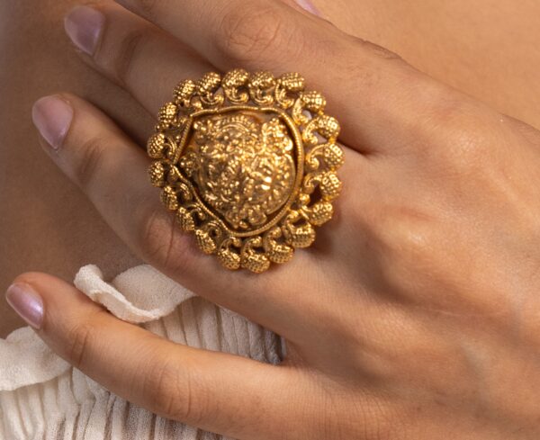 Antique temple ring