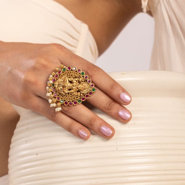 Classic south indian style finger ring